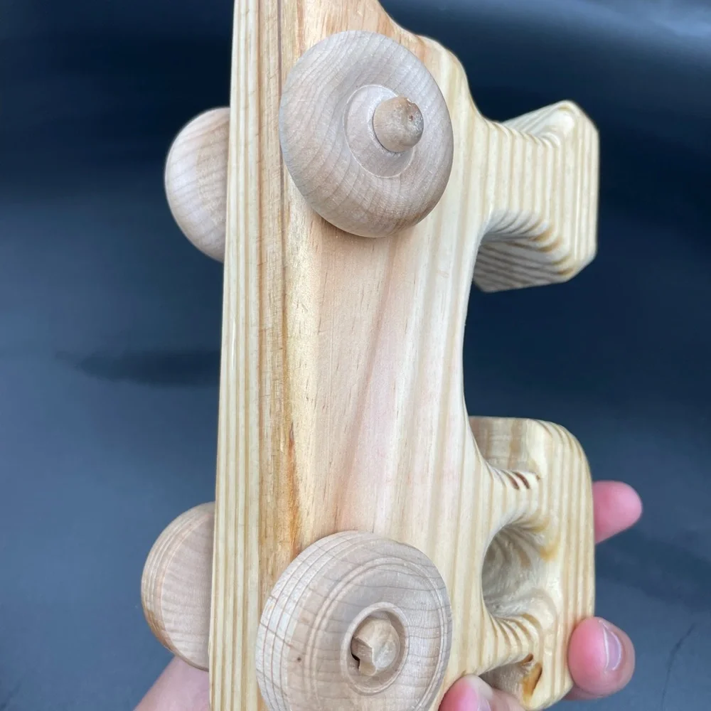 Wooden handcrafted 6” x 4” Train